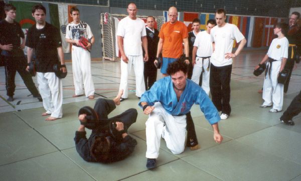 Master Wachsmann teaching Self Defense